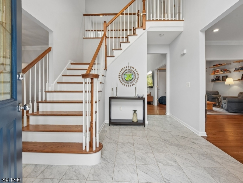 610 River Road Chatham, NJ 07928 - Photo 3 of 42 a view of entryway and hall with wooden floor