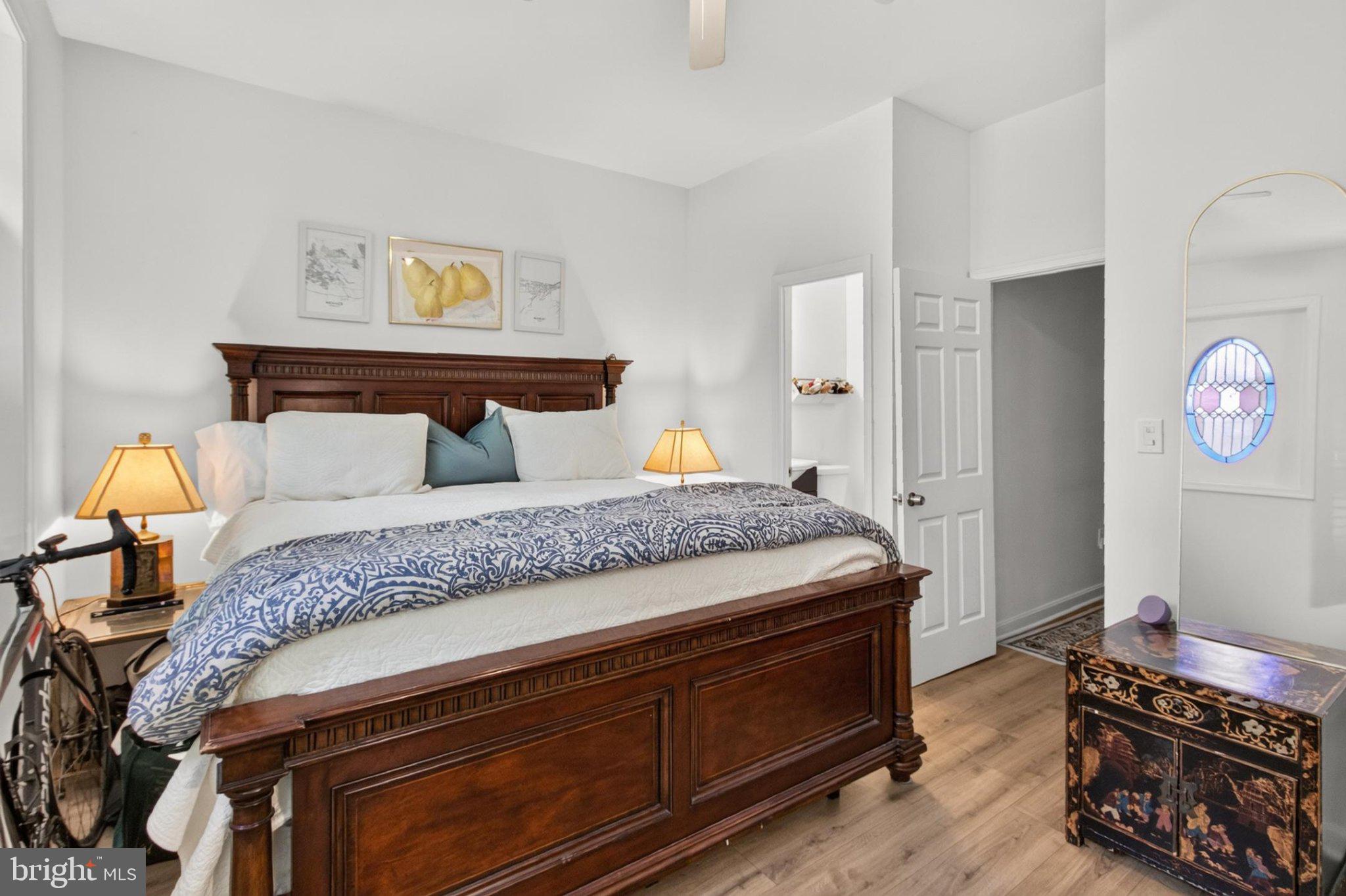 738 11th Street Northeast, Unit 1 Washington, DC 20002 - Photo 18 of 21 Charming bedroom with classic elegance.