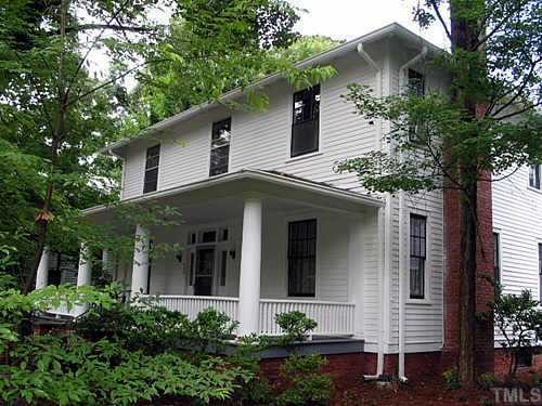 213 Woodburn Road Raleigh, NC 27605 - Photo 1 of 1 a front view of a house with garden