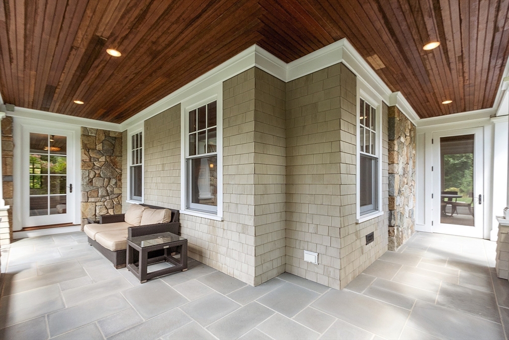 247 Independence Road Concord, MA 01742 - Photo 41 of 42 a outdoor space view with a sitting space