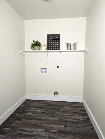 a view of a small space