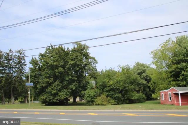 a view of a yard in front of a house
