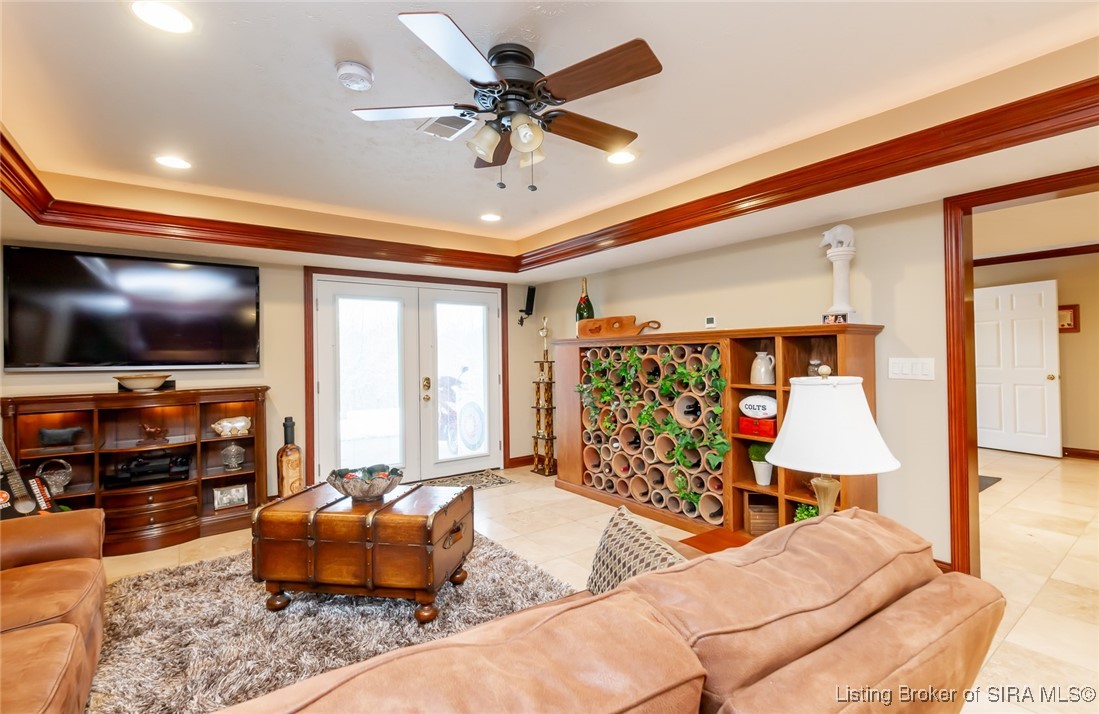 5427 Sky Ridge Road Charlestown, IN 47111 - Photo 54 of 73 Basement Family Room