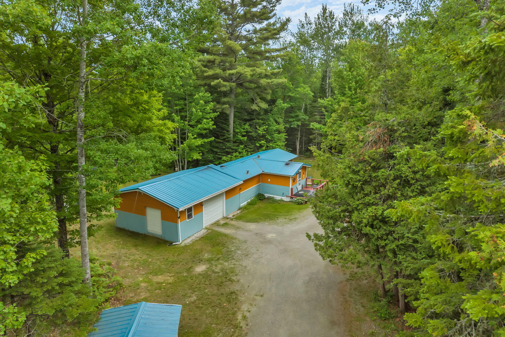 254 Hudson Hill Road Hudson, ME 04449 - Photo 26 of 33 Aerial View