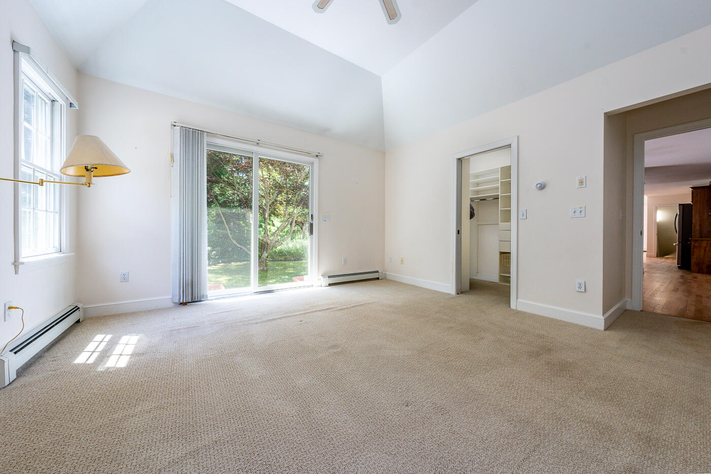 349 Little River Road Cotuit, MA 02635 - Photo 22 of 67 wooden floor and windows in an empty room