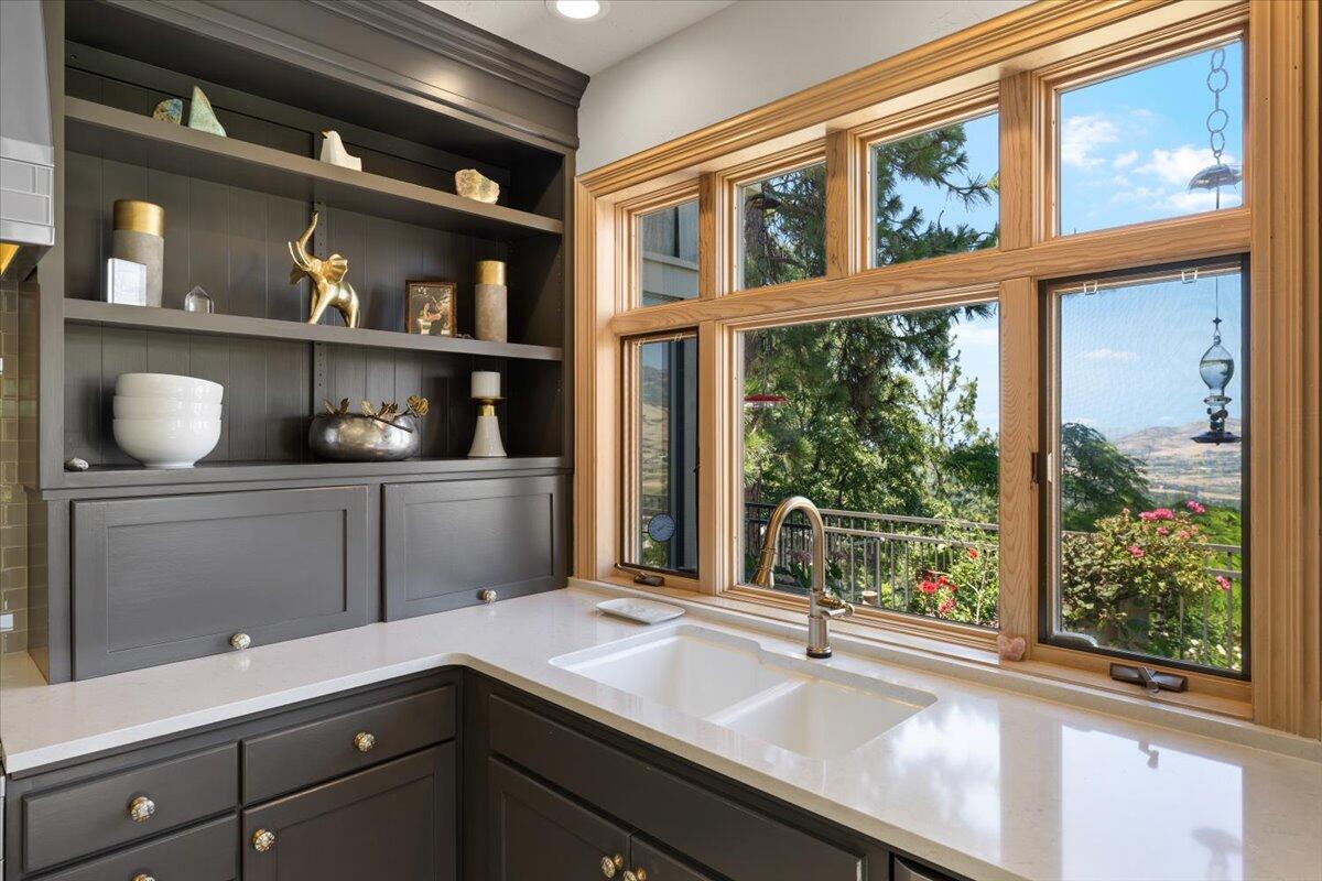 500 Ashland Loop Road Ashland, OR 97520 - Photo 18 of 67 a kitchen with a window and a sink