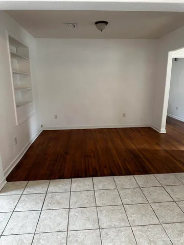 wooden floor in an empty room