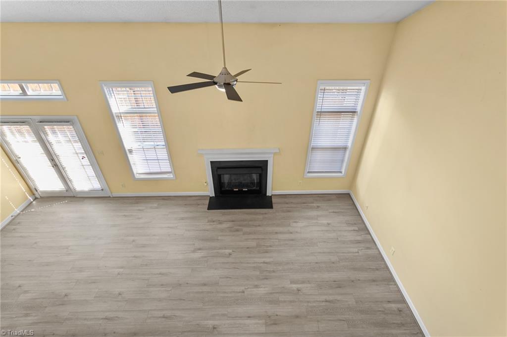 609 Huntingdon Street Elon, NC 27244 - Photo 9 of 25 View of open livingroom from upstairs
