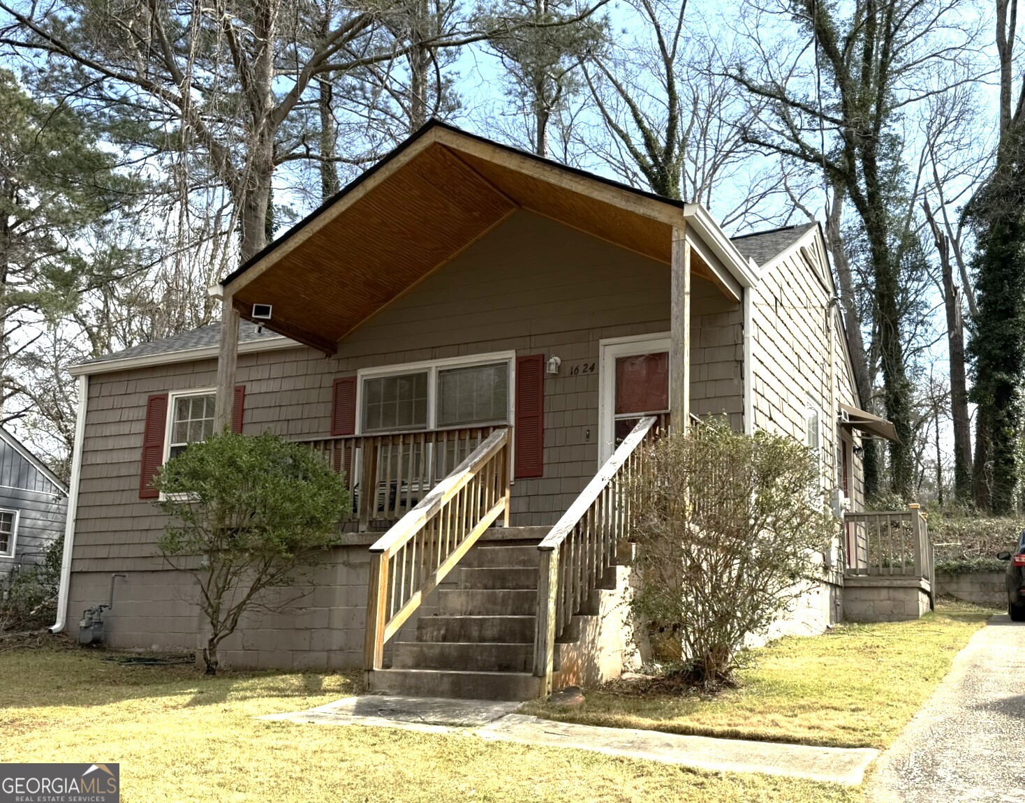 1624 Terry Mill Road Southeast Atlanta, GA 30316 - Photo 12 of 13 a view of a house with a yard