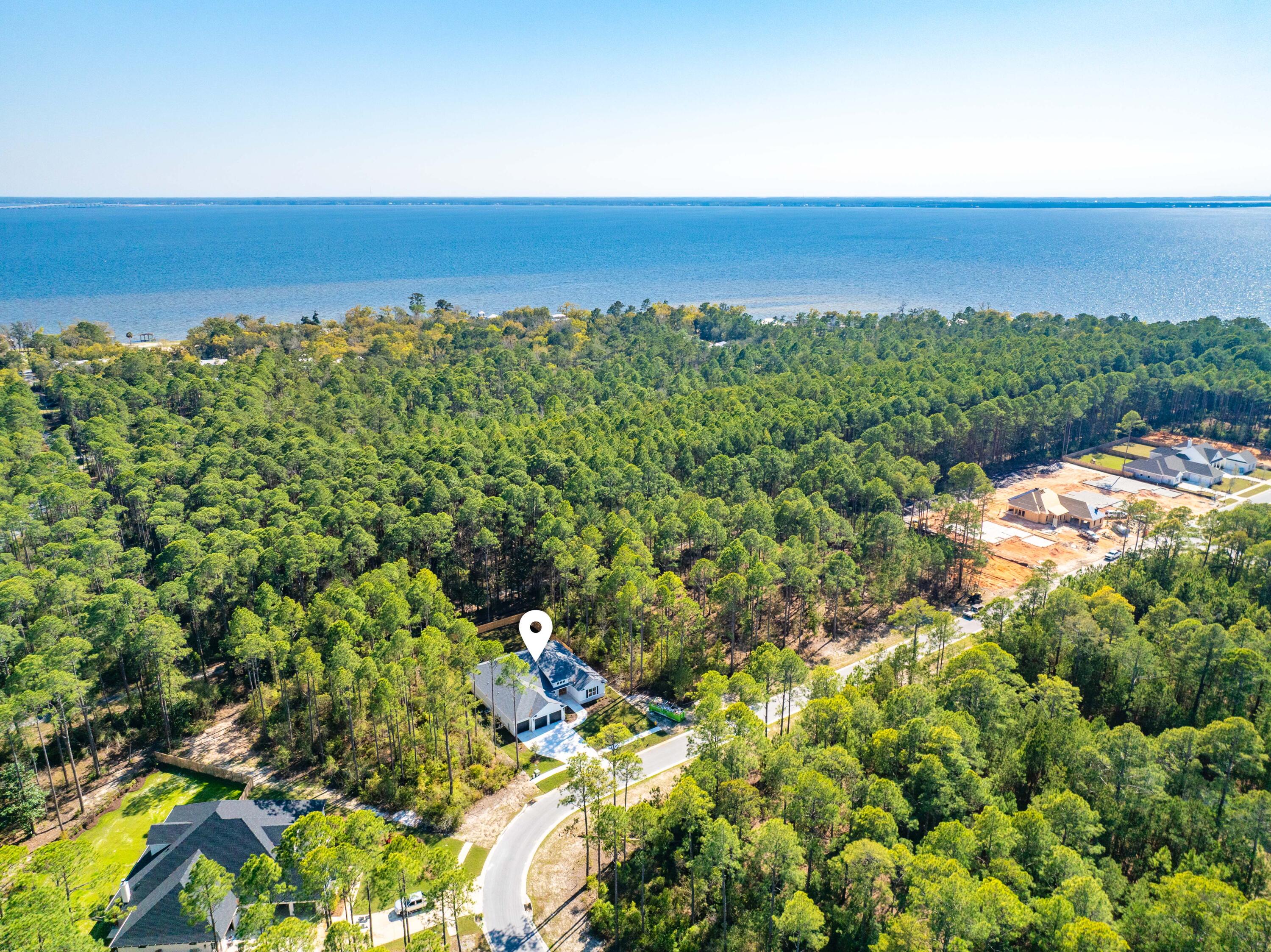 112 East Captain Fritz Way Freeport, FL 32439 - Photo 62 of 114 112 E Captain Fitz Aerial Marked-4