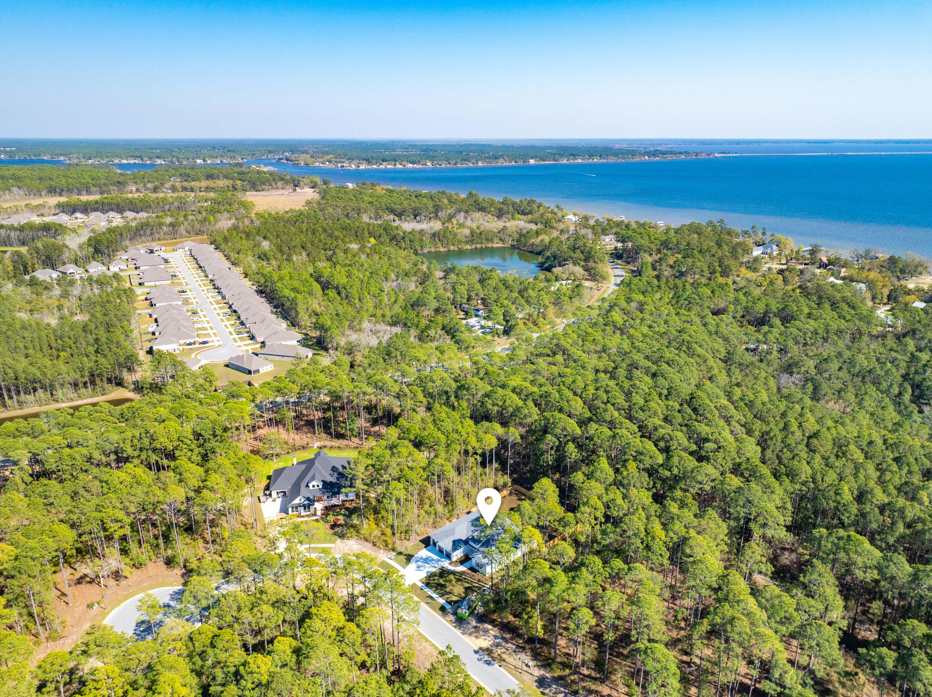 112 East Captain Fritz Way Freeport, FL 32439 - Photo 64 of 114 112 E Captain Fitz Aerial Marked-6