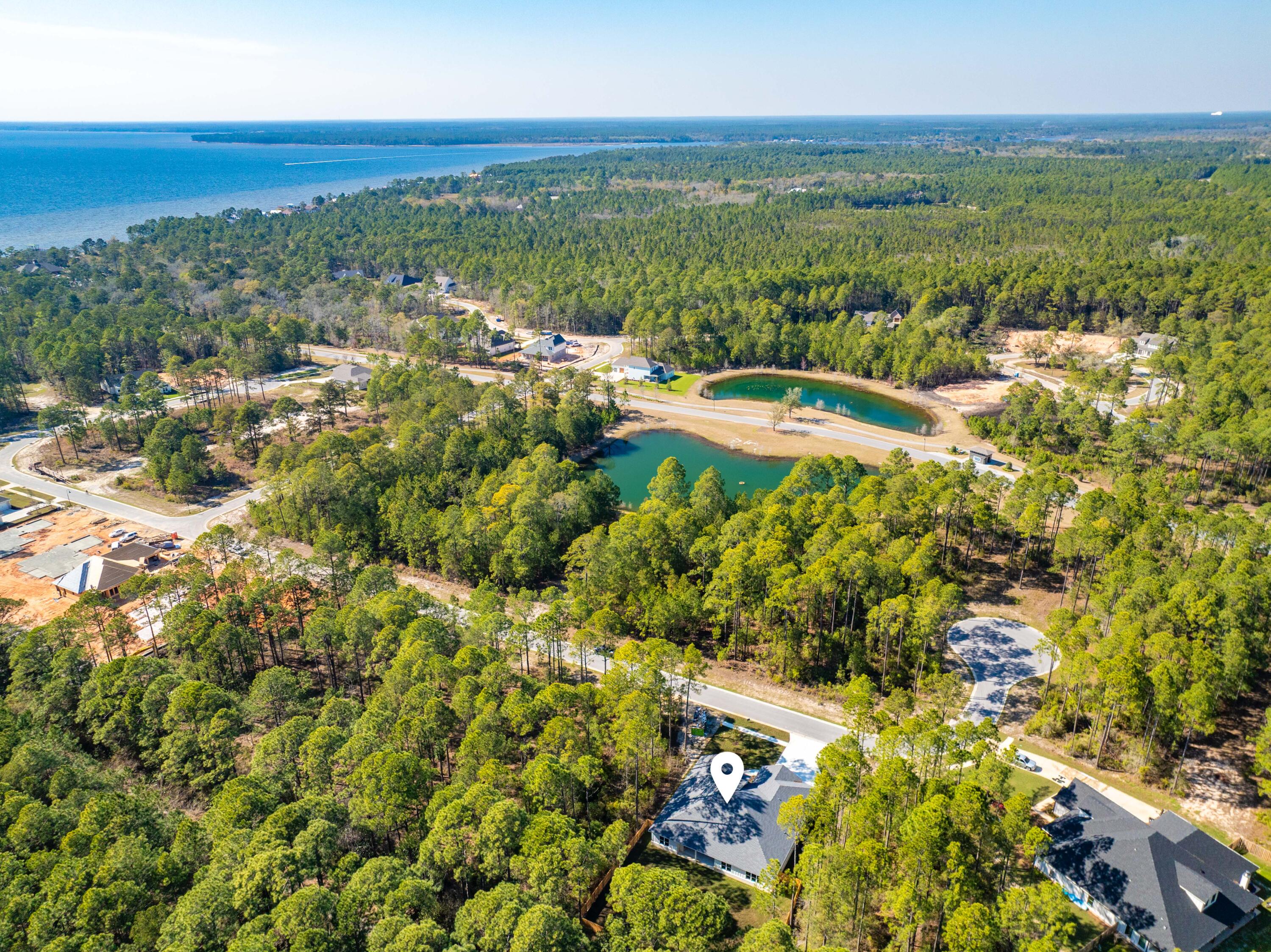 112 East Captain Fritz Way Freeport, FL 32439 - Photo 65 of 114 112 E Captain Fitz Aerial Marked-7