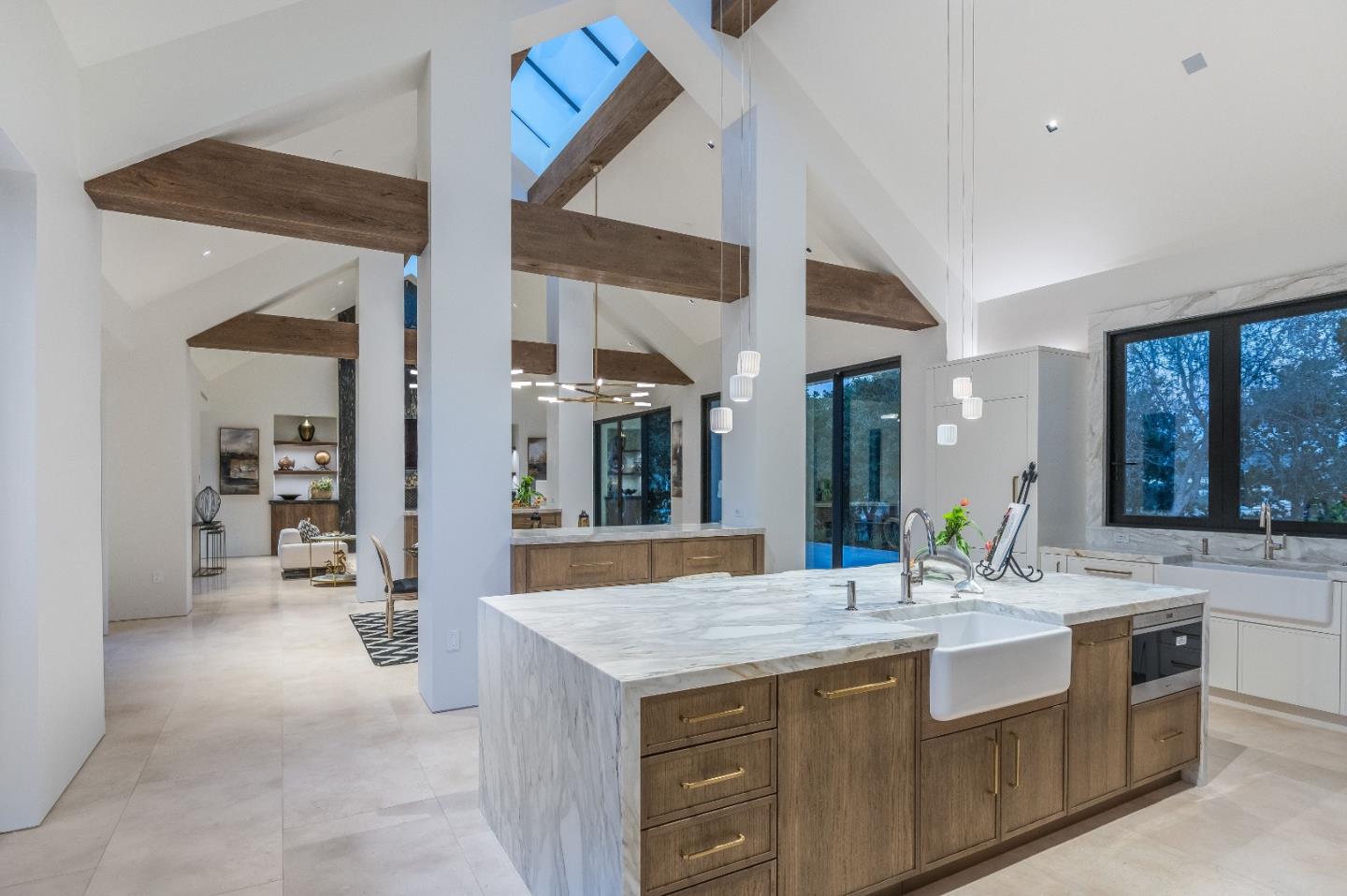 8140 Manjares Road Monterey, CA 93940 - Photo 7 of 20 a view of living room with granite countertop furniture and fireplace
