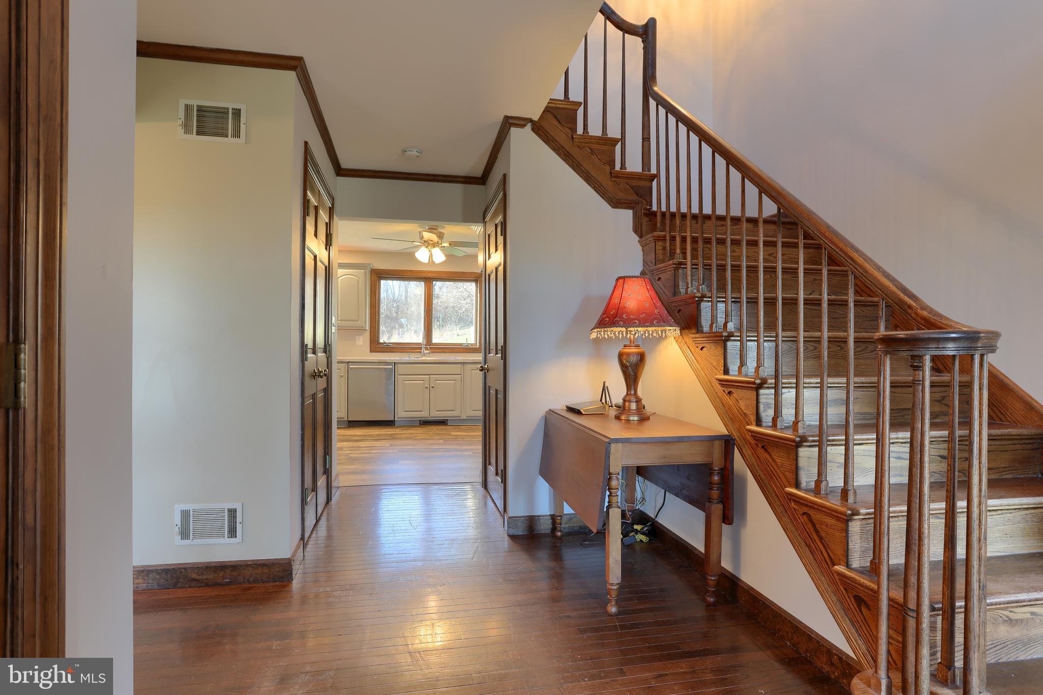 56 Forest Road Robesonia, PA 19551 - Photo 6 of 73 Foyer, beautiful hardwood floors & staircase