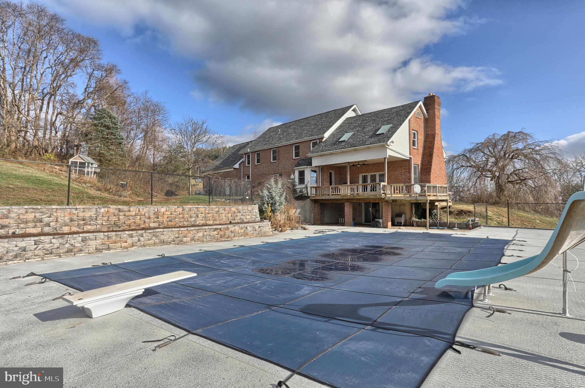 56 Forest Road Robesonia, PA 19551 - Photo 61 of 73 inground pool, hardscaping