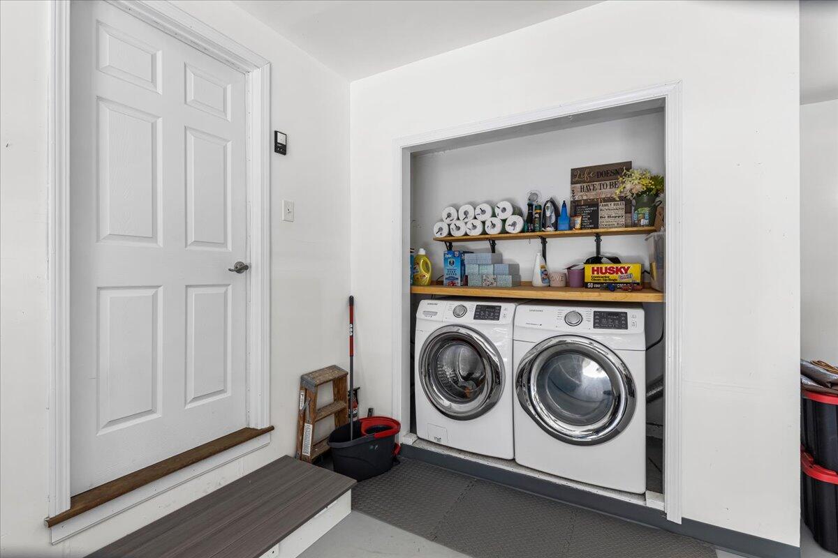 48 Valley Brook Road Centerville, MA 02632 - Photo 28 of 34 a view of livingroom with washer and dryer
