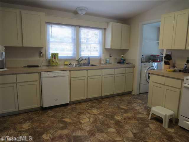 4600 Grubbs Road Walkertown, NC 27051 - Photo 8 of 16 Kitchen. HUGE KITCHEN WITH TONS OF CABINETS/NEW COUNTERS