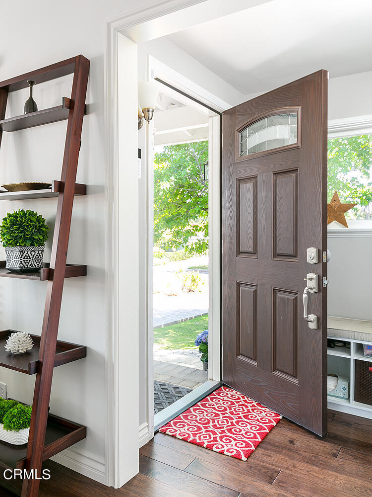 2375 East Woodlyn Road Pasadena, CA 91104 - Photo 6 of 33 a view of an entryway with a floor to ceiling window