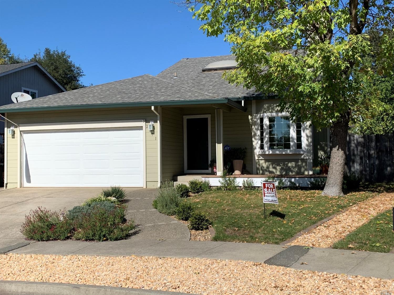 2471 Westpoint Place Santa Rosa, CA 95403 - Photo 1 of 1 a front view of a house with garden