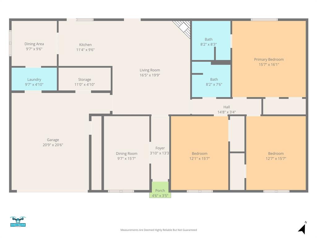 3215 Restview Street Longview, TX 75605 - Photo 39 of 40 a picture of a floor plan