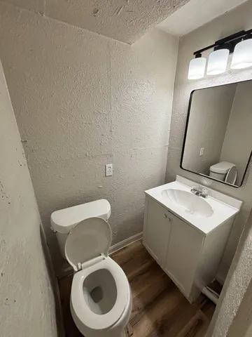 a view of outdoor space and deck