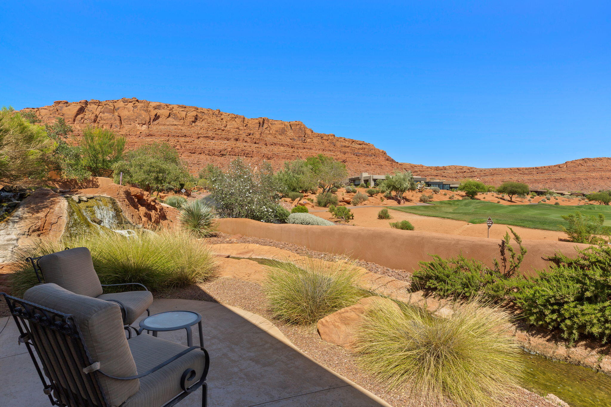 2410 Entrada Trail, Unit 3 St. George, UT 84770 - Photo 7 of 53 Side Patio 2nd View