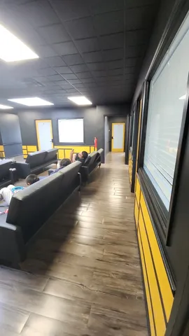 a view of an empty room with window