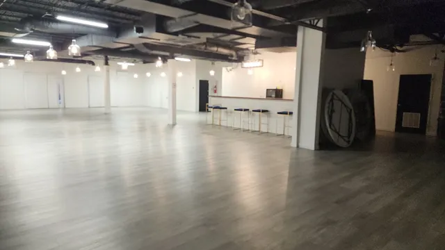 a view of a water heater room with a kitchen