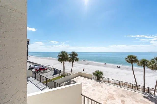 a view of balcony with furniture