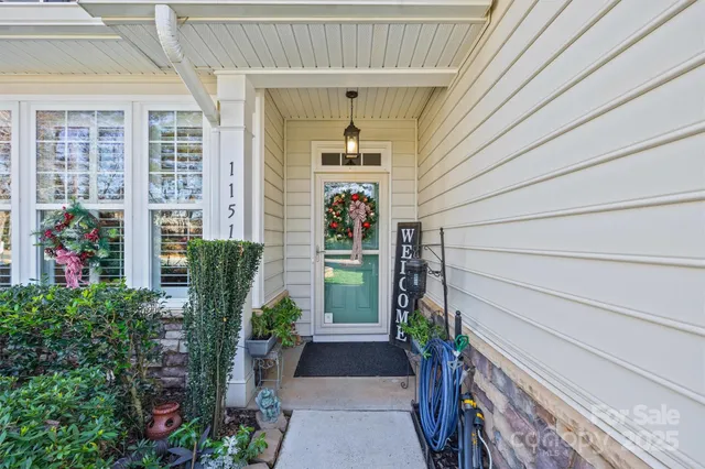 a front view of a house with a porch