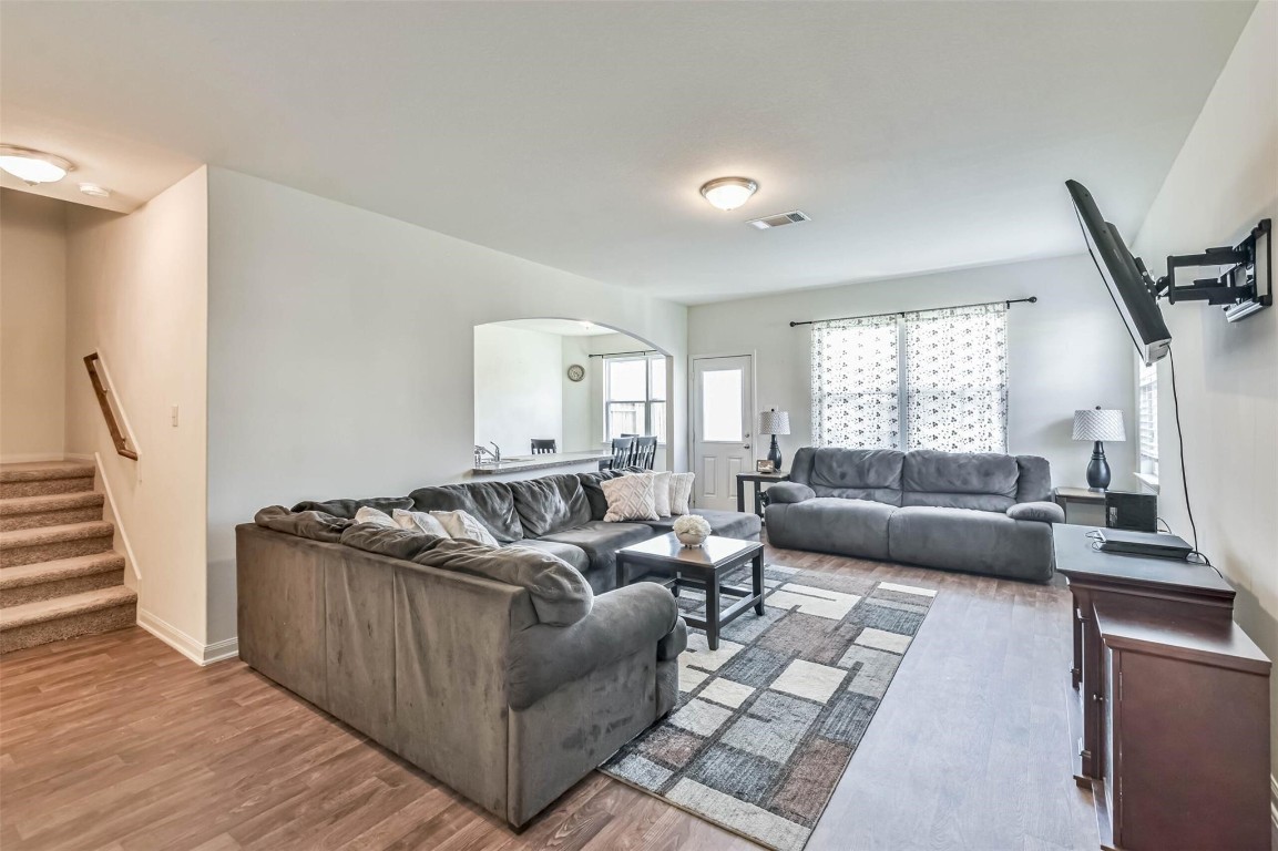 2050 Wilde Elm Houston, TX 77090 - Photo 2 of 19 a living room with furniture and a window