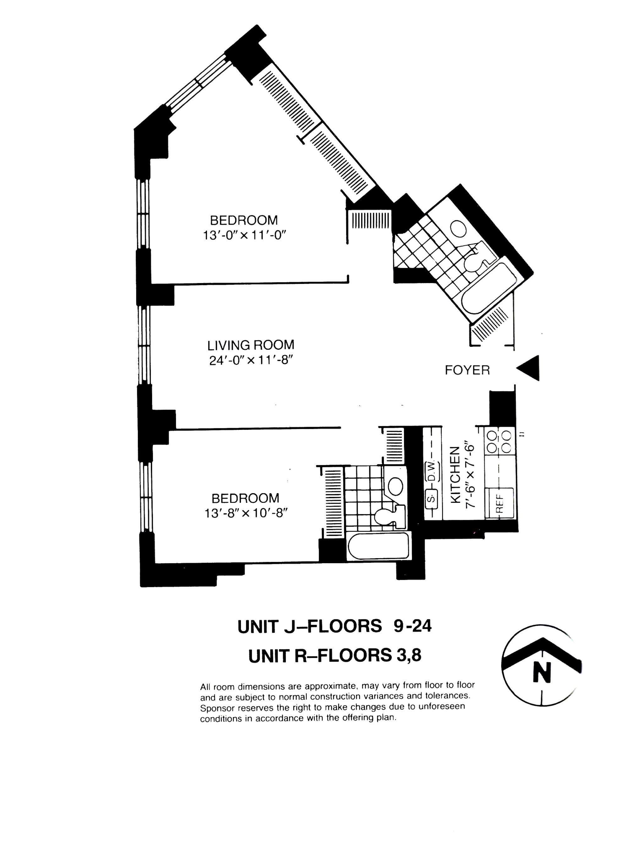 380 Rector Place, Unit 24HJ Manhattan, NY 10017 - Photo 10 of 11 Gallery Image 10