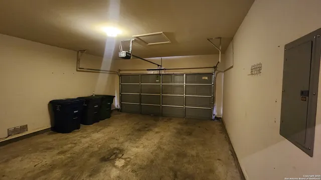 a view of balcony with wooden floor and fence