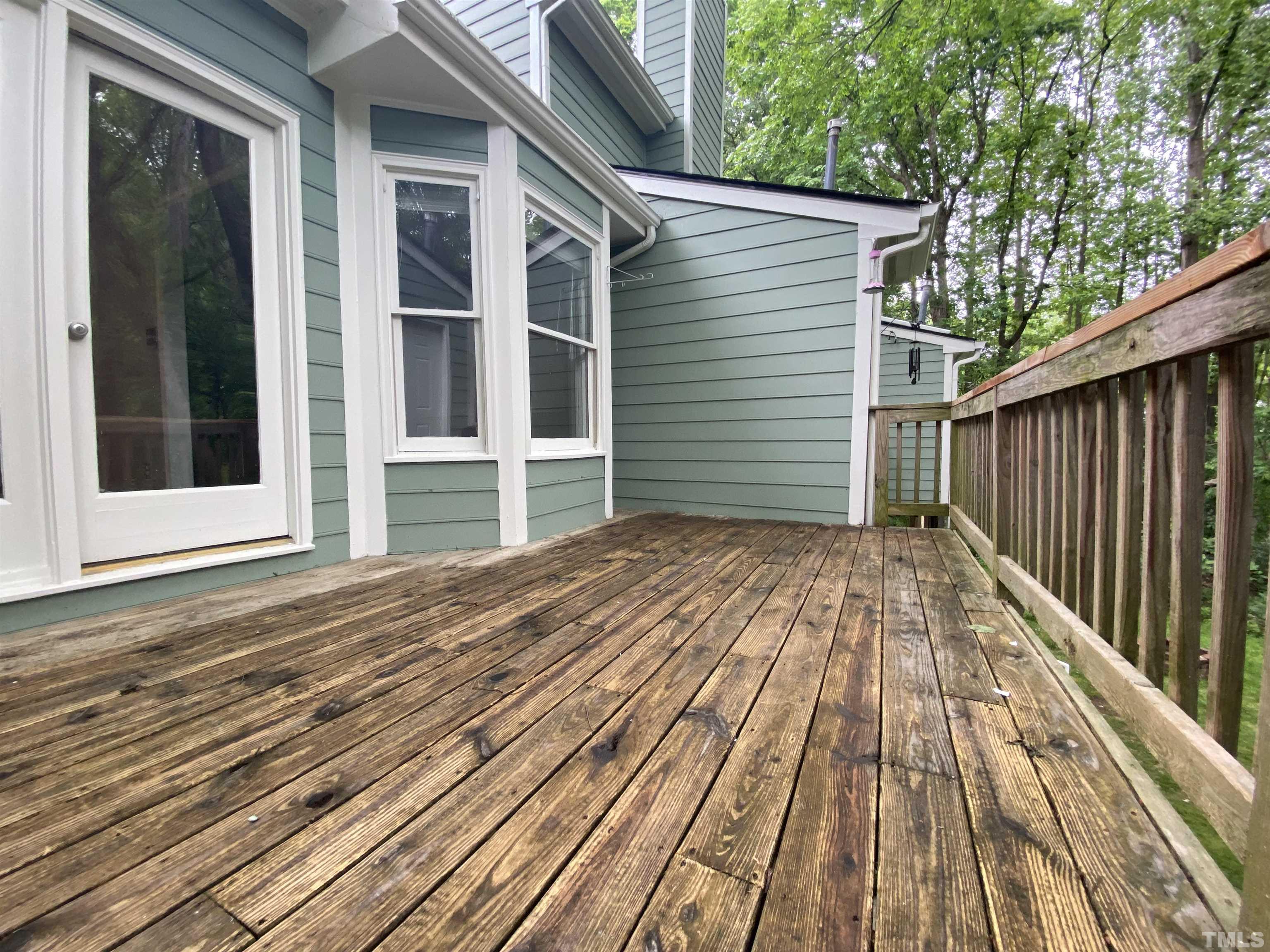 405 Oak Run Drive Raleigh, NC 27606 - Photo 73 of 83 1st Floor Rear Deck.