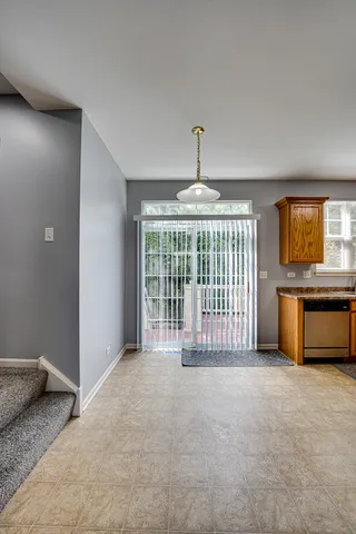 a view of a livingroom with a furniture