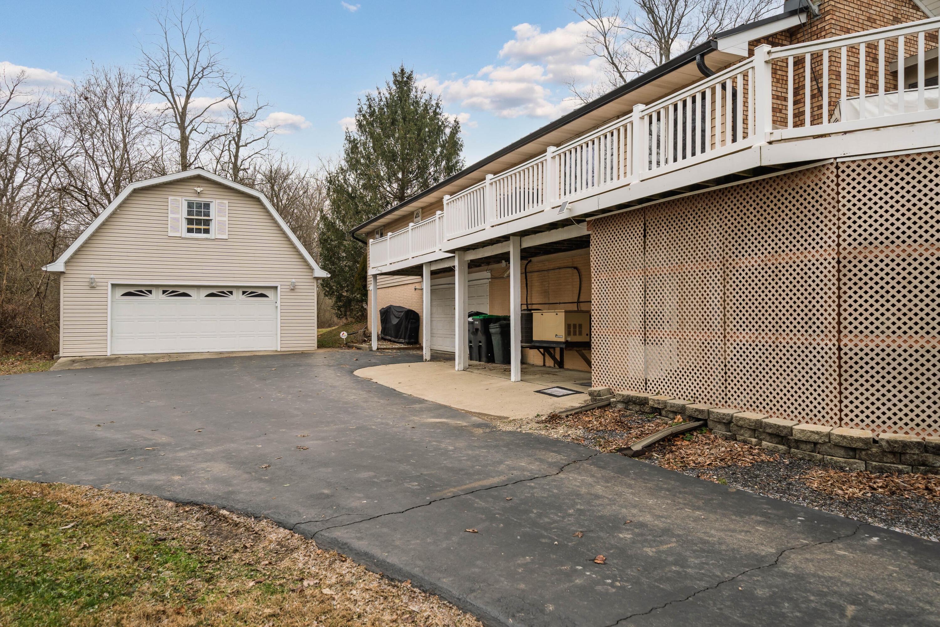 7173 Refugee Road Southwest Pataskala, OH 43062 - Photo 37 of 53 Attached 2 car garage AND a detached 2 car garage