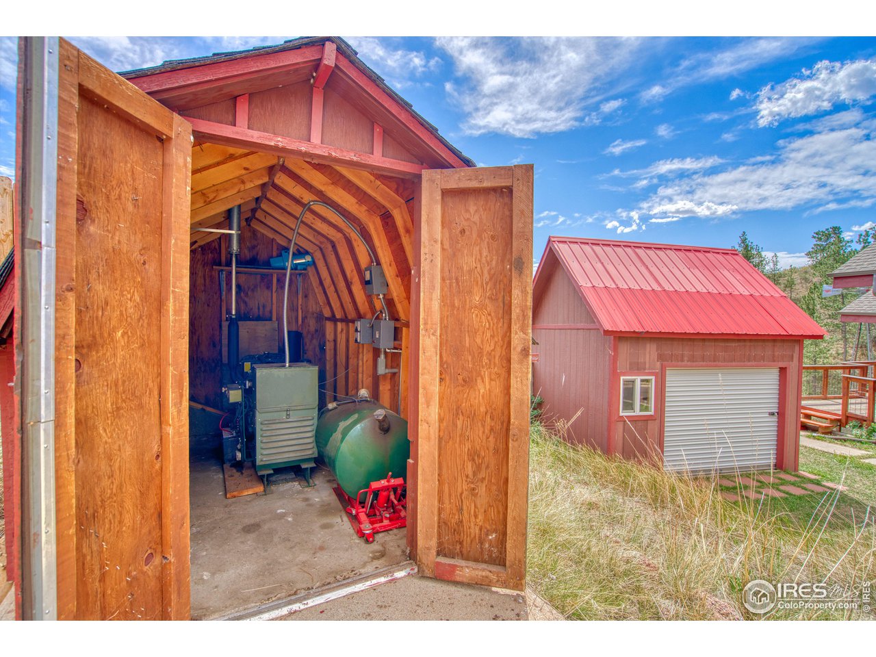 1761 Redbluff Road Livermore, CO 80536 - Photo 36 of 40 6x10 dedicated shed for backup diesel generator