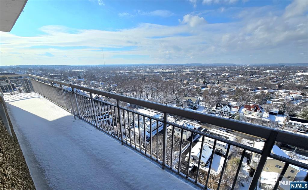 151 Prospect Avenue, Unit 19A Hackensack, NJ 07601 - Photo 13 of 17 a view of city from balcony