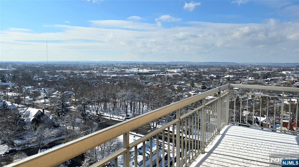 151 Prospect Avenue, Unit 19A Hackensack, NJ 07601 - Photo 3 of 17 a view of city from balcony