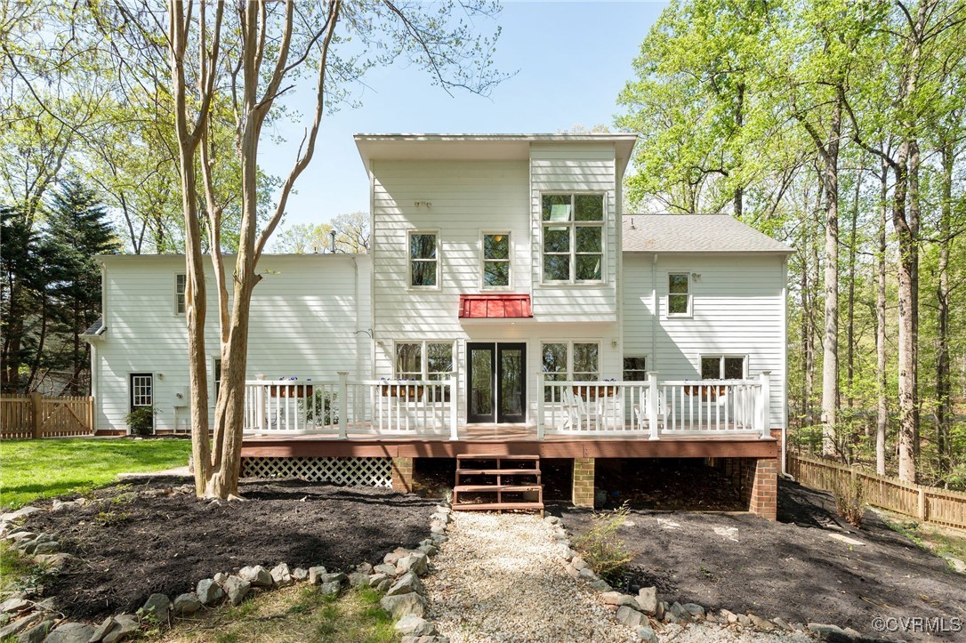 3001 Winterfield Road Midlothian, VA 23113 - Photo 38 of 50 a view of house with a yard and wooden fence