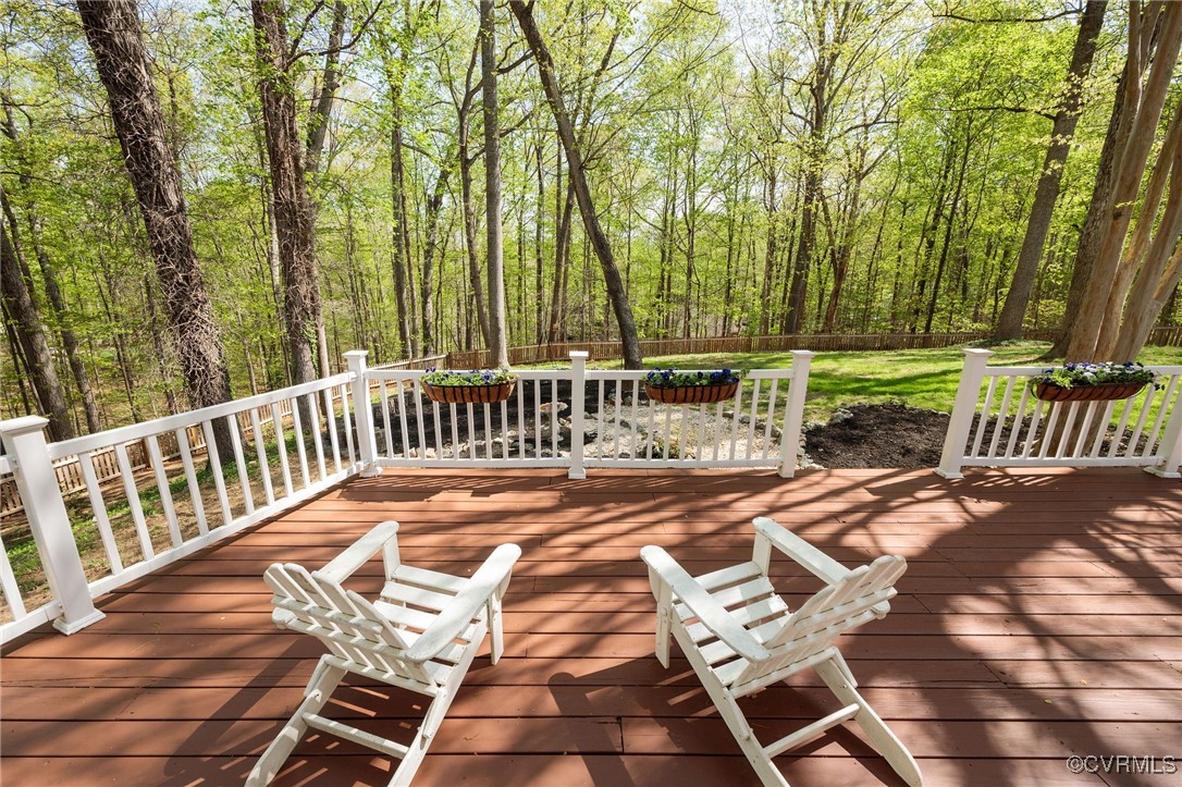 3001 Winterfield Road Midlothian, VA 23113 - Photo 43 of 50 a view of a patio with iron fence