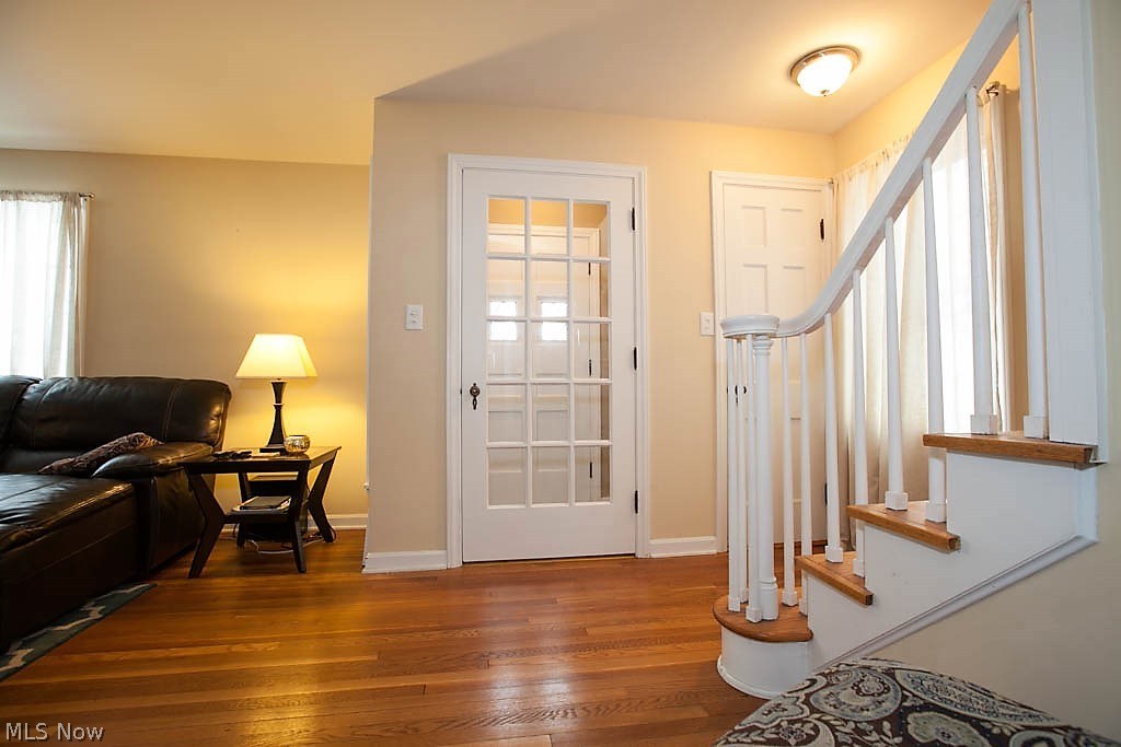 This light and bright walk in invites you in to a beautiful living area