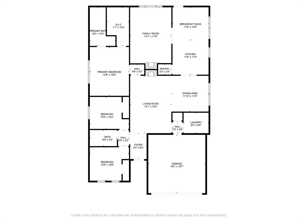 2708 Stockton Street Denton, TX 76209 - Photo 40 of 40 a picture of a floor plan