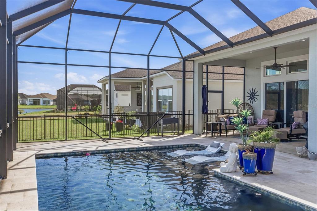 270 Azure Mist Way Daytona Beach, FL 32124 - Photo 43 of 71 a view of sitting area with furniture and backyard