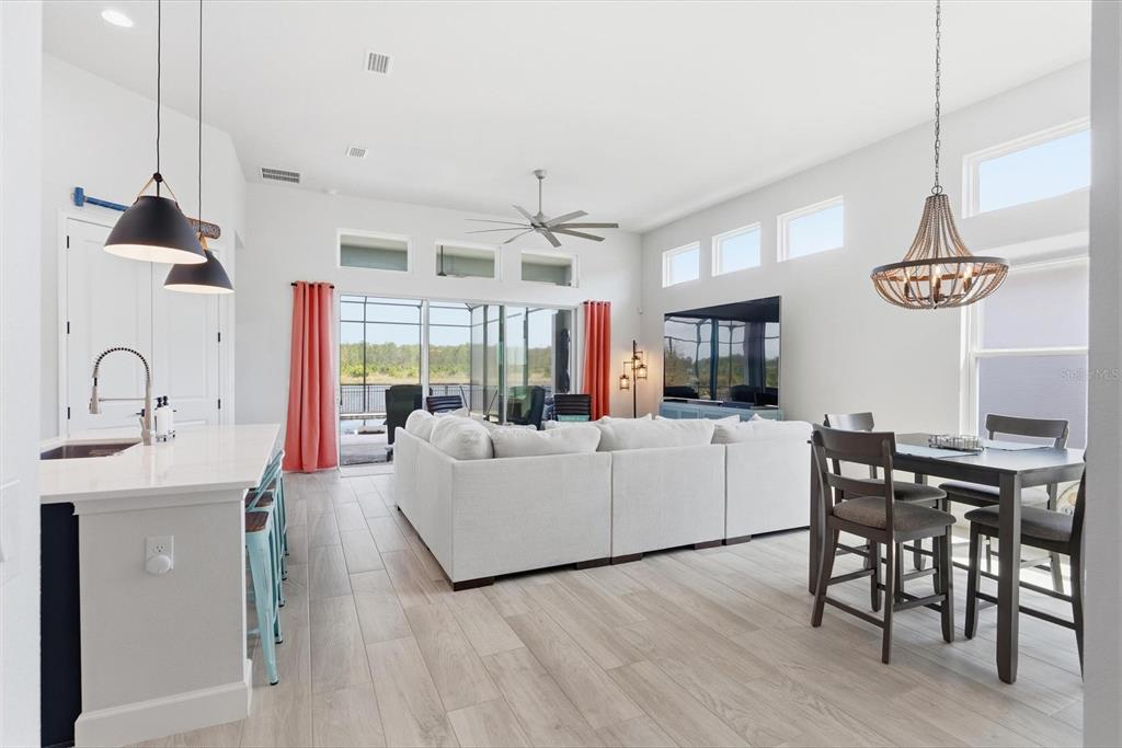 270 Azure Mist Way Daytona Beach, FL 32124 - Photo 8 of 71 a living room with furniture and a large window