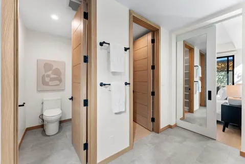 a living room with furniture and window