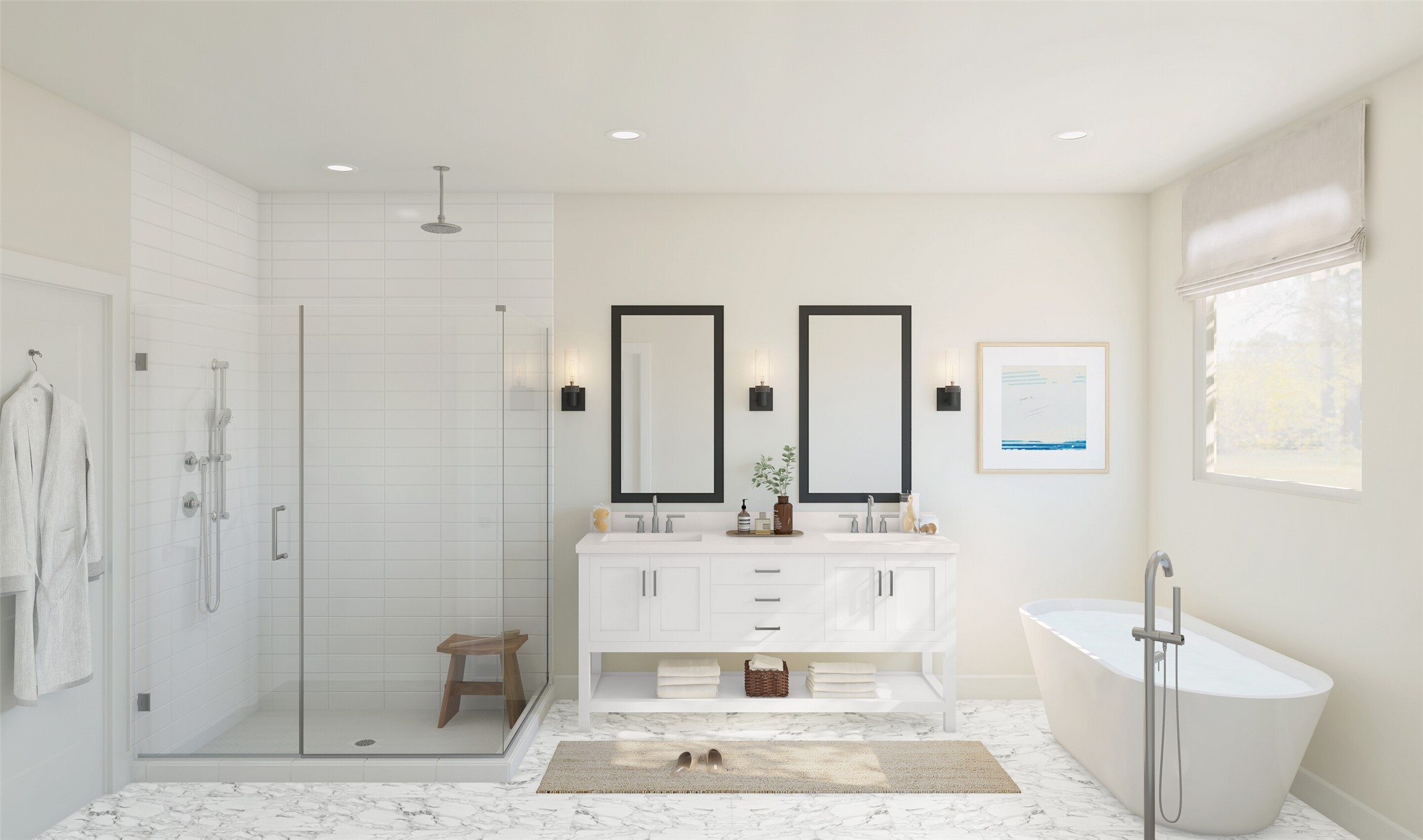 2822 Clapbread Lane Rosenberg, TX 77471 - Photo 11 of 38 Luxurious primary bath (*Artist rendering used for illustration purposes only.)