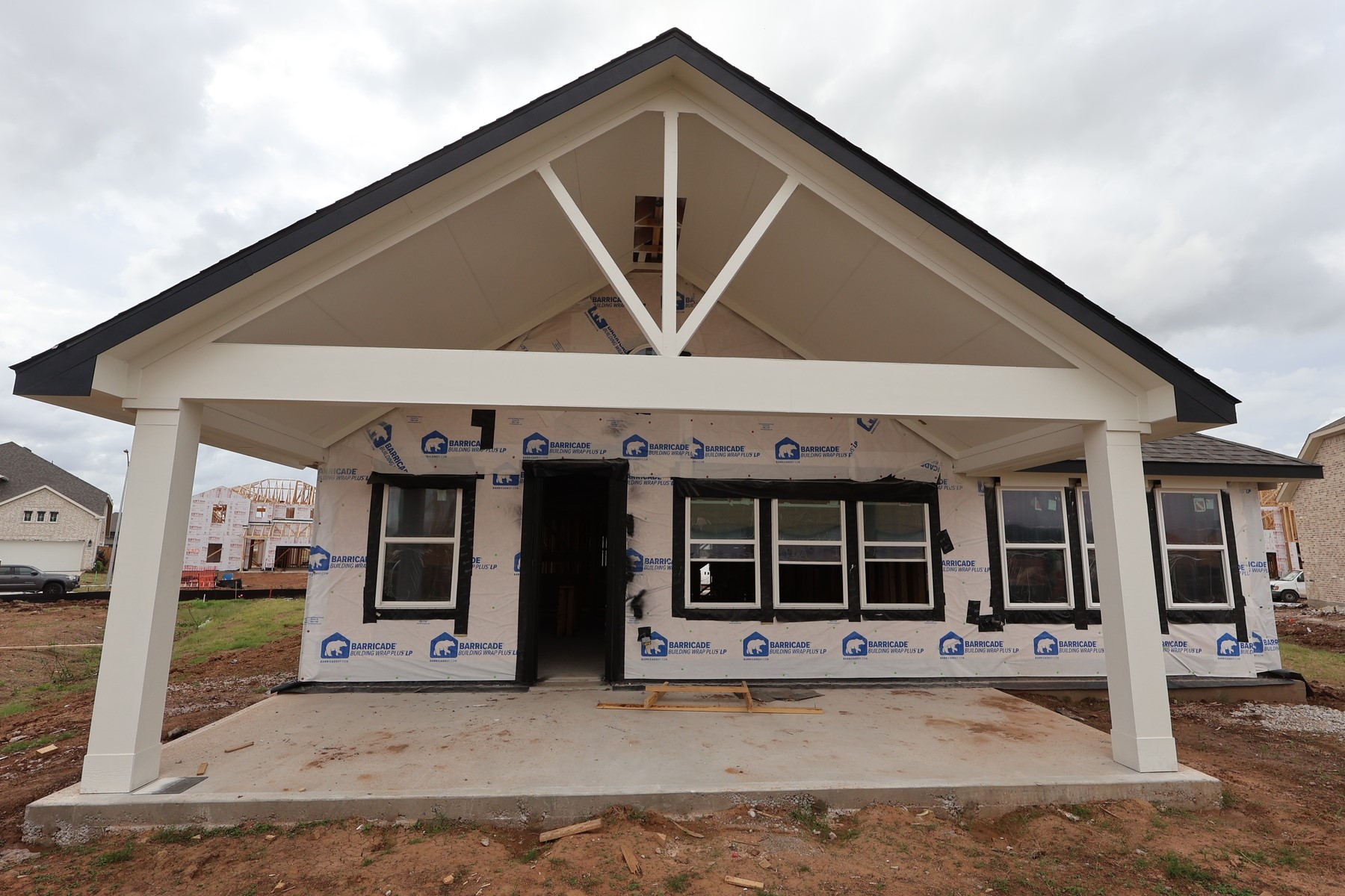 2822 Clapbread Lane Rosenberg, TX 77471 - Photo 3 of 38 Covered patio - still under construction!