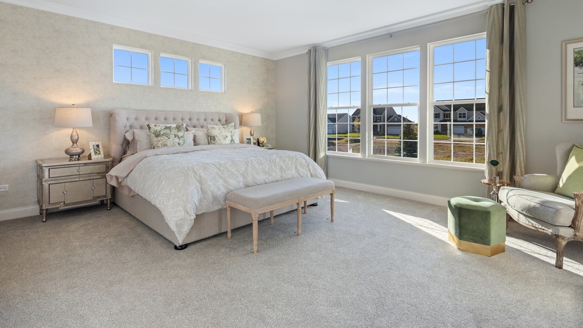 1804 Chandolin Road Elgin, IL 60124 - Photo 7 of 37 a bed room with a bed and a chair
