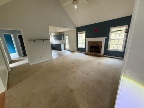 102 Twilight Court Jackson, GA 30233 - Photo 4 of 12 a view of empty room with a fireplace